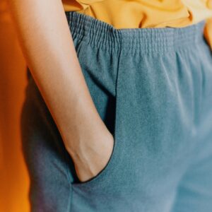 Pantalon en coton écoresponsable